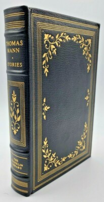 FIVE STORIES Thomas Mann FRANKLIN LIBRARY 1st Edition Limited LEATHER Illustrate-image