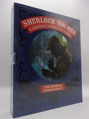 Sherlock Holmes: A Gripping Casebook of Stories (Hardcover Slipcase) New, Sealed-image