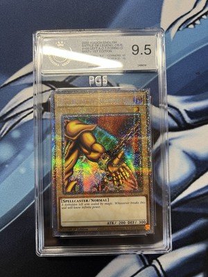YuGiOh 2022 Left Arm Of The Forbidden One BLCR-EN105 Starlight Rare PGS 9.5 1st-image