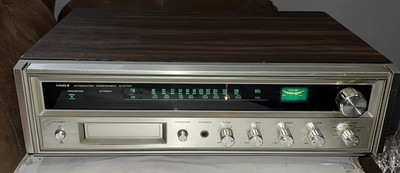 Vintage Fisher MC-3000 Stereo Receiver 8-Track Combo Tested Working-image