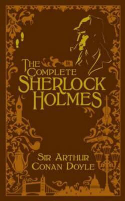 The Complete Sherlock Holmes By Sir Arthur Conan Doyle B&N 2009 HB Leather Bound-image