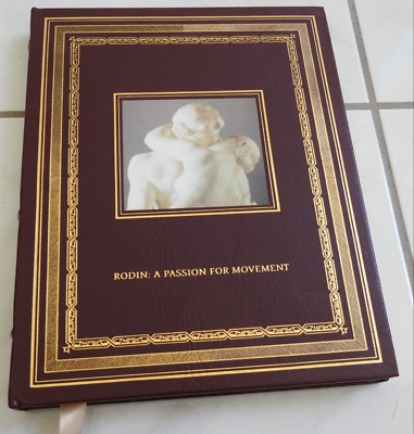 EASTON PRESS GLORIOUS ART: RODIN a Passion for Movement Leather Bound-image