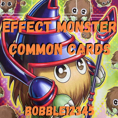 Yu Gi Oh Effect Monster Cards - Common A - Z-image