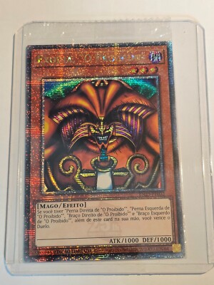 Exodia the Forbidden One●Quarter Century Secret Rare●TN23●PORTUGUESE●SEALED●TL92-image