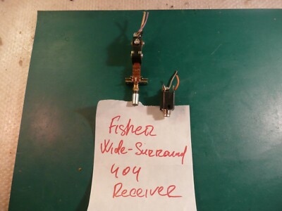 Fisher 404 Receiver Replacement Parts Power Switch V-1A10 4 TV-4 & Phone Input-image