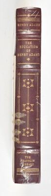Henry Adams Franklin Library The Education of Henry Adams 1981 HC Leather Bound-image