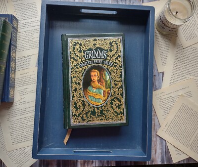 Grimm's Complete Fairy Tales - Barnes & Noble Leatherbound Edition, Hardcover-image