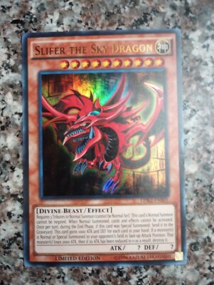 Yu-Gi-Oh! TCG Slifer the Sky Dragon Legendary Decks II LDK2-ENS01 Limited Ultra-image