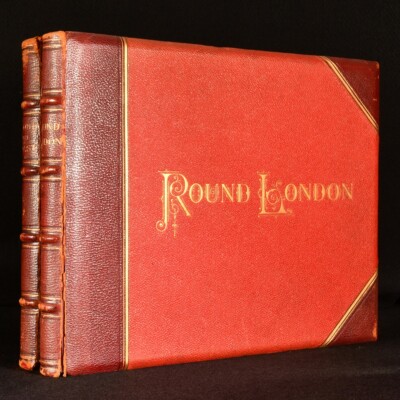 1895-1896 2vol Round the Coast & Round London-image