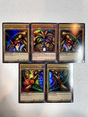 yugioh exodia the forbidden one complete set ygld ultra rare S028-image