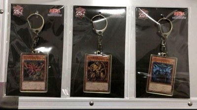 YuGiOh! Card Charms Set Osiris Sky Dragon Obelisk God Leblanc 3pcs-image