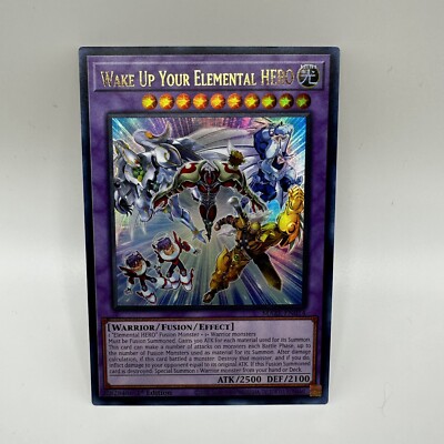 Yugioh Wake Up Your Elemental Hero MAZE-EN014 1st Edition Ultra Rare NM-image