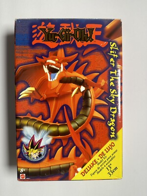 2003 Yu-Gi-Oh Slifer The Sky Dragon Deluxe Model Kit Figure 13” Rare-image