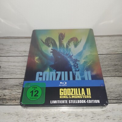 Godzilla II (2) - King Of The Monsters Steelbook [Blu-Ray] - New-image