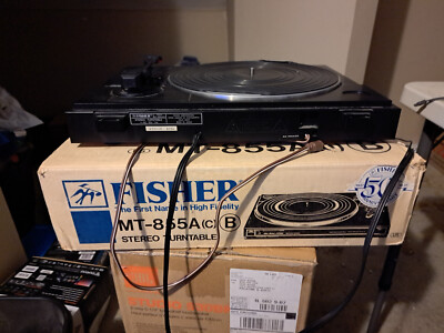 Fisher MT-855A Record Player -image