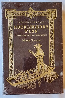 Adventures of Huckleberry Finn by Mark Twain - Easton Press: 100 Greatest Series-image