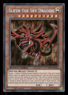Yugioh Slifer the Sky Dragon #SBCB-EN201 Speed Duel: Battle City Box LP-image