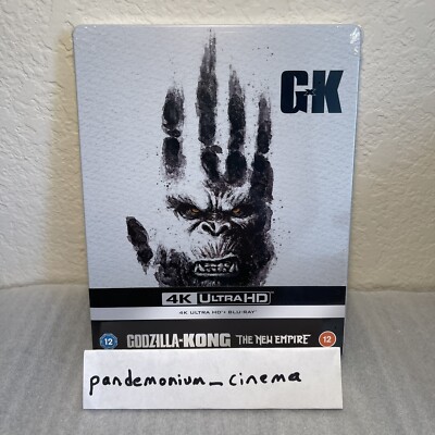 Godzilla X Kong: The New Empire (Steelbook)(4K UHD+Bluray) UK Import-image