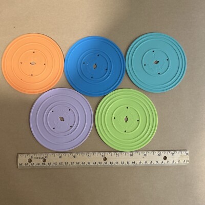 Fisher Price Record Player - 2014 - Set Of 5 Records Only-image