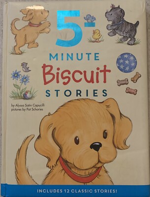Biscuit 5-Minute Stories 12 Classic Stories By Alyssa Satin Capucill ACCEPTABLE-image