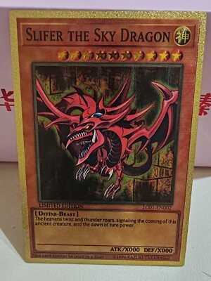 Yu Gi Oh Gold / GOLD Slifer The Sky Dragon / Slifer Le Dragon Du Ciel-image