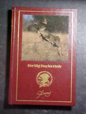 FOR BIG BUCKS ONLY HC BOOK by JEFF MURRAY- HUNTER'S INFORMATION SERIES- 1996-image