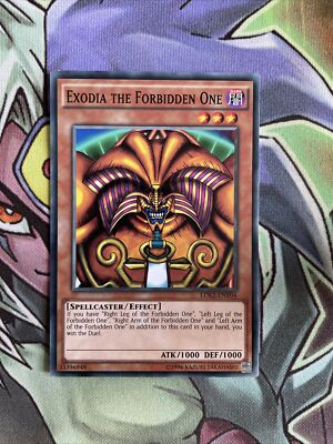 LDK2-ENY04 Exodia The Forbidden One Common UNL Edition NM Yugioh Card-image