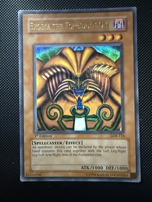 Exodia The Forbidden One LOB 1st Edition-image
