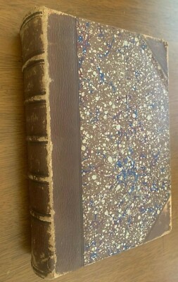 Littell's THE LIVING AGE Vol 111 1871 Leather Bound Collection Writings-Articles-image