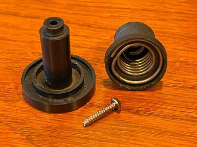 Fisher MT-640 Turntable Parts - Foot w/ Spring (1)-image