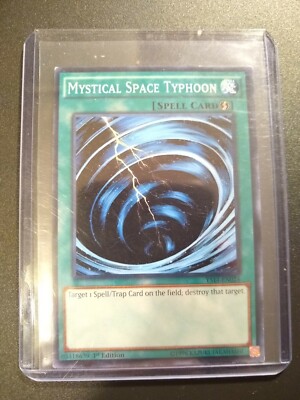 Yu-Gi-Oh! TCG mystical space typhone in near mint condition-image