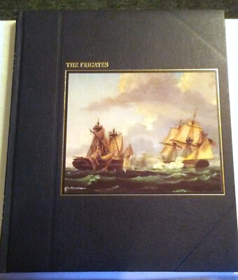 THE FRIGATES (SEAFARERS SERIES). 1ST PRINTING, LEATHERETTE, MINT CONDITION-image