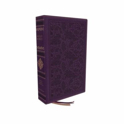 KJV, Personal Size Reference Bible, Sovereign Collection, Leathersoft, Purple, -image