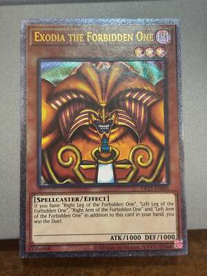 YUGIOH! Exodia the Forbidden One OP25-EN001 Ultimate Rare Unlimited Edition NM-image