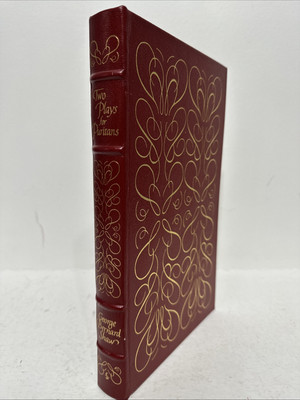 Easton Press Two Plays For Puritans by George Bernard Shaw  100 Greatest Series-image