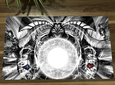 WVICM Playmat Exodia the Forbidden One TCG CCG Mat Trading Card Game Mat Pad-image