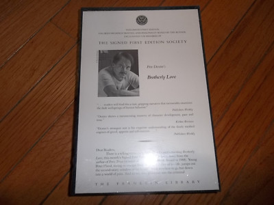 Franklin Library Signed 1st Brotherly Love - Dexter-image