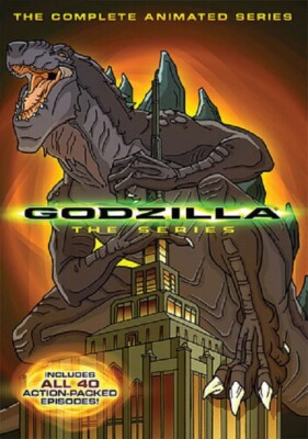 Godzilla The Complete Animated Series 1 2 40xEpisodes Season New Region 1 DVD-image