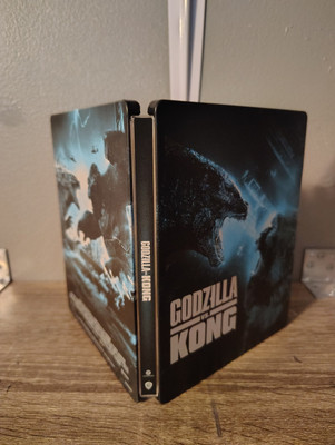 Godzilla Vs Kong And Godzilla X Kong 4k Steelbook Lot READ DESCRIPTION-image