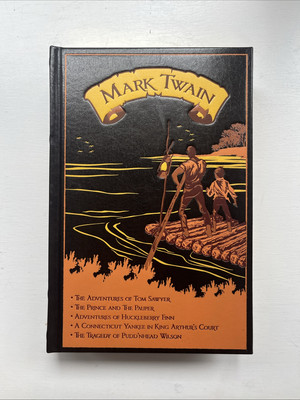 Mark Twain : Five Novels by Mark. Twain (2011, Leather)-image