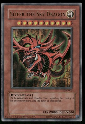 Yugioh! Slifer the Sky Dragon GBI-001 Ultra Rare MP-image