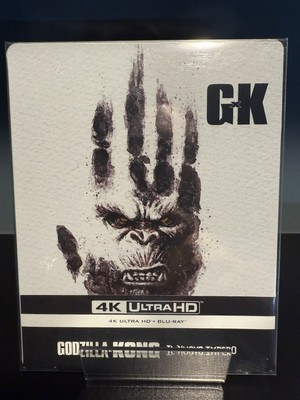 Godzilla x Kong The New Empire (2024) 4K UHD+Blu-Ray Steelbook NEW Zavvi UK -image