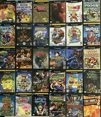 GAMECUBE Authentic Games A - H ( Nintendo Gamecube) CLEANED AND TESTED-image