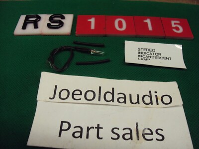 Fisher RS-1015 Receiver Complete Replacement Stereo Lamp & Heat Shrink-image