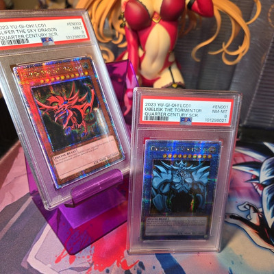 Yu-Gi-Oh Psa Graded Card Lot -image