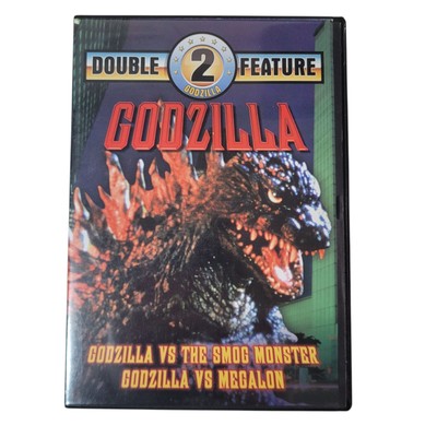Godzilla vs Smog Monster Megalon Double Feature DVD OOP Toho Rare-image
