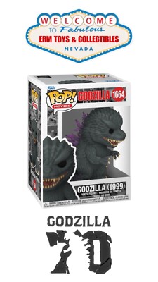 Funko Pop! Movies: Godzilla - Godzilla (1999) With Geeknet Clear Acetate Display-image