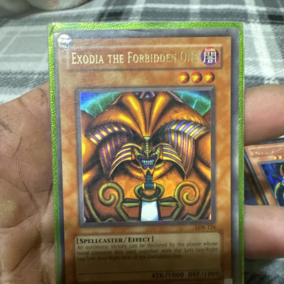 Yugioh! Exodia the Forbidden One LOB-124-image