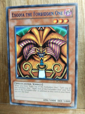 Exodia The Forbidden One DL11-EN006 Rare BLUE Yu-Gi-Oh Duelist League 11 2010-image