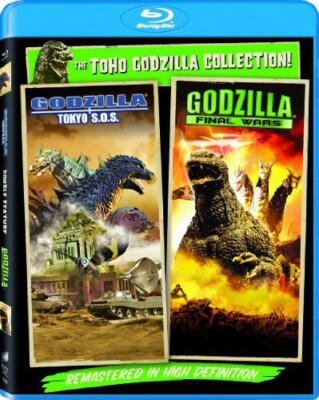 BLU-RAY Godzilla Final Wars (2004) & Tokyo S.O.S. (2003) NEW Toho Collection-image